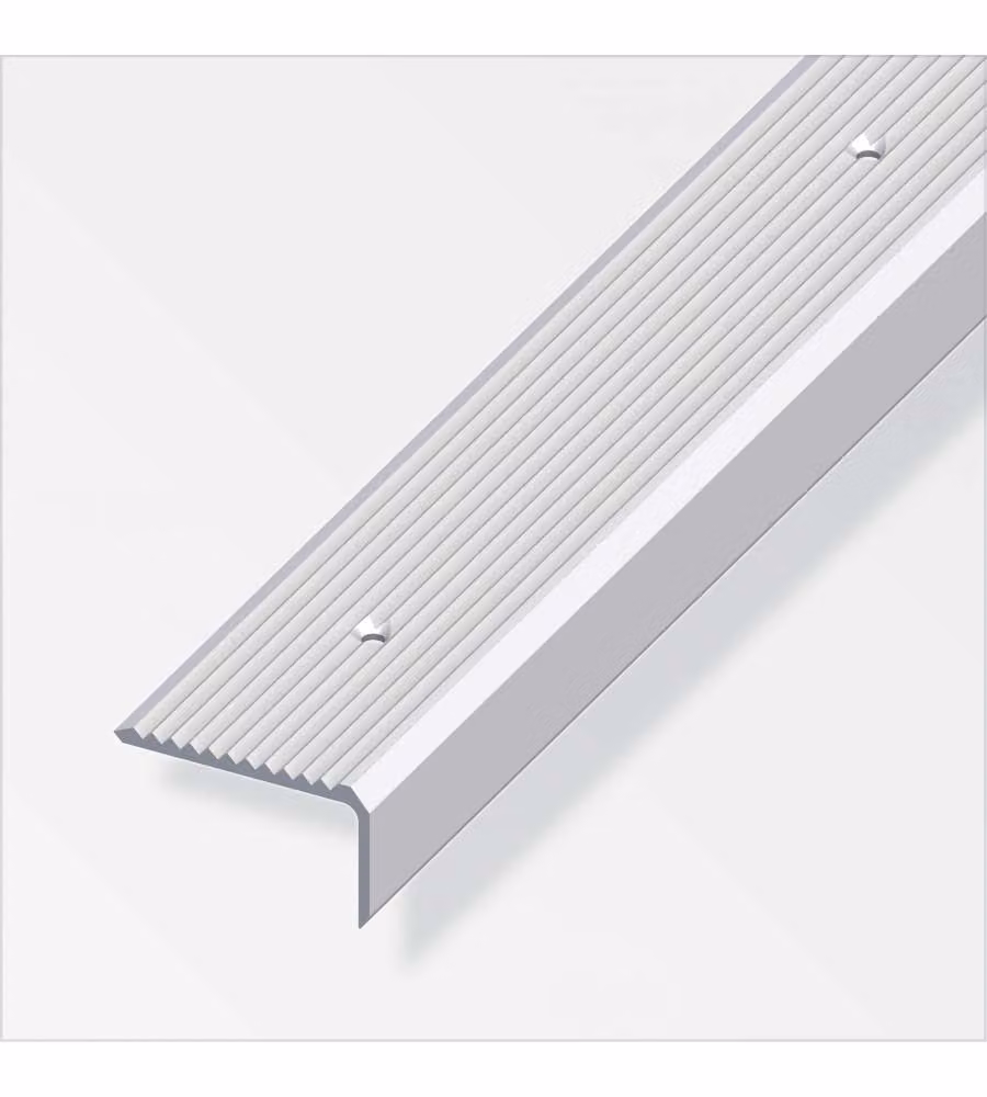 Profilo Per Scale 41X23 Alluminio Argento 1Metro