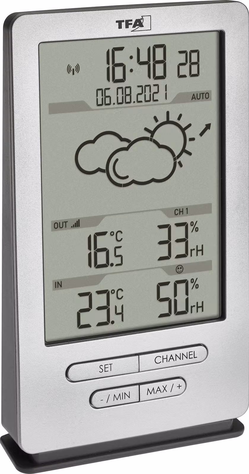 TFA-DOSTMANN TFA Funk Wetterstation weiß 407235 4009816037305