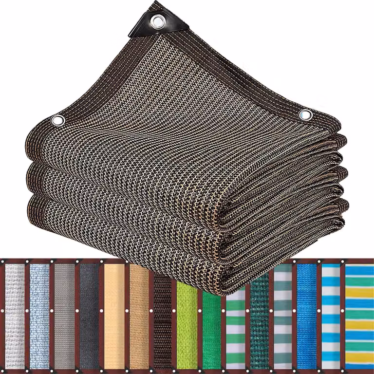Solidchoice - Tenda parasole, dimensioni 2 x 5 metri, con un'ombreggiatura del 90%