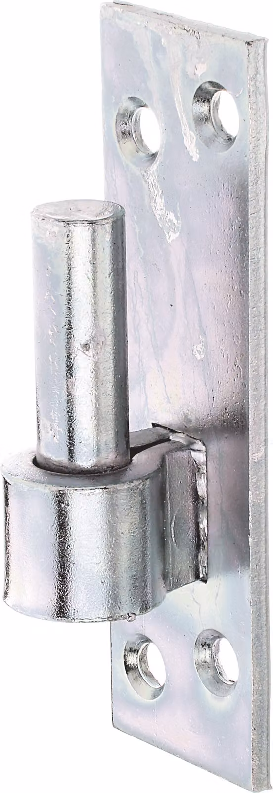 Alberts 318697 Morsetto su piastra, forma sud-tedesca con gancio DI o DII, zincato, passivato con pellicola spessa, Ø16 mm, piastra 133 x 40 mm, set da 2