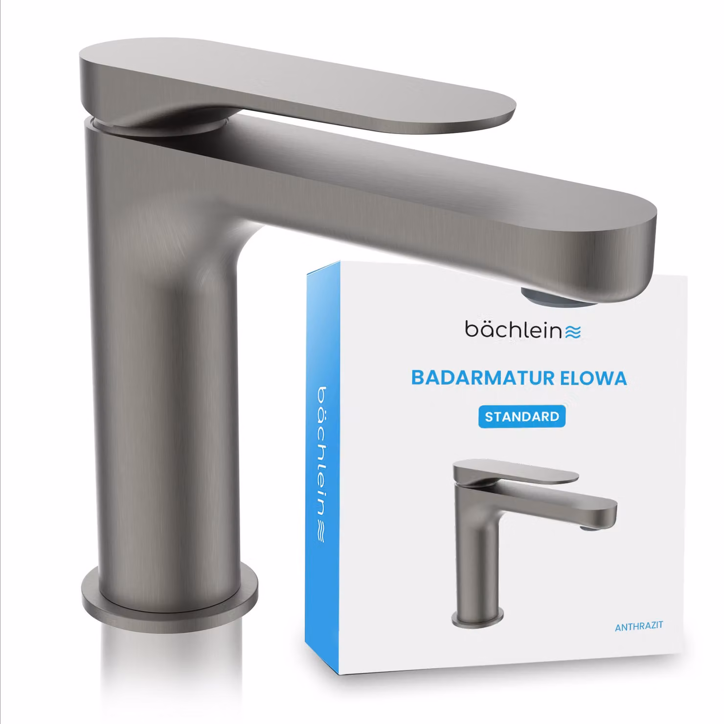 Bächlein - Rubinetto da bagno di design - Elowa antracite