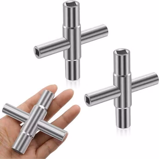 Set professionale di chiavi dinamometriche a 4 misure - Resistente e compatto - 6,5 mm, 7 mm, 8 mm, 9 mm - Utensile - Attrezzo manuale - Uso professionale - Set