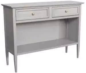 Consolle Libreria Aperta mod spillo Shabby chic grigio anticato