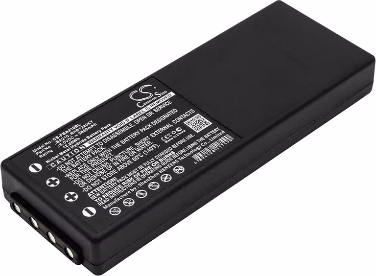 TECHTEK Batteria compatibile con [HBC] BA14061, FUB10AA, FUB10XL, FUB78AA, PM471560, Radiomatic BA210040, Radiomatic BA211060, Radiomatic BA213020, R