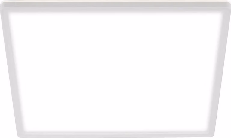 Pannello LED BRILONER LEUCHTEN SLIM, 22 W, 3000 lm, IP20, bianco, plastica, 42 x 42 x 2,9 cm