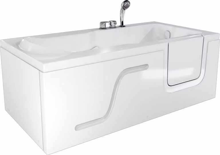 Bagno per anziani con porta S17-EH-L 150x75