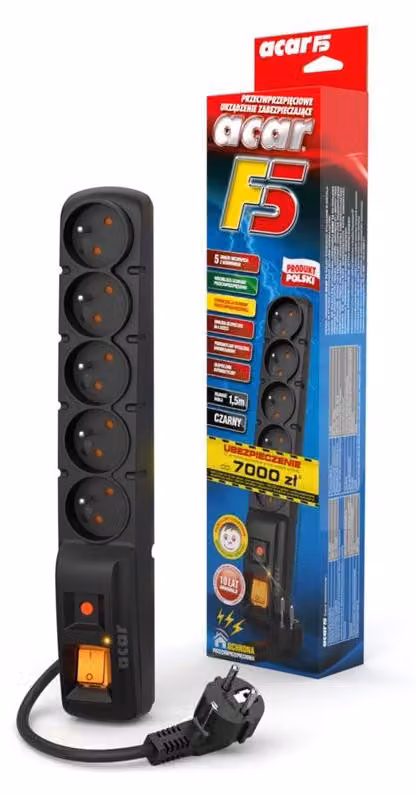 Cinghia per cassetti F5 1,5 m, colore nero