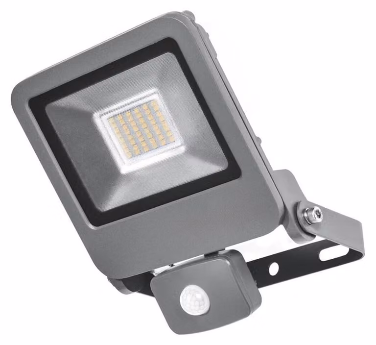 Sensore LED da 30 W, 3000 K, grado di protezione IP44, luce calda