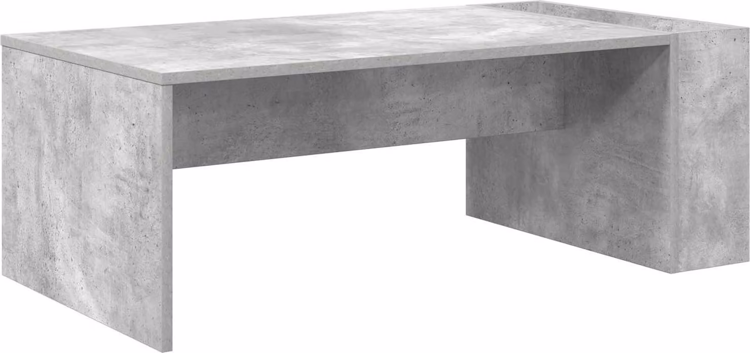 Tavolino da salotto Grigio cemento 95 x 50 x 34 cm