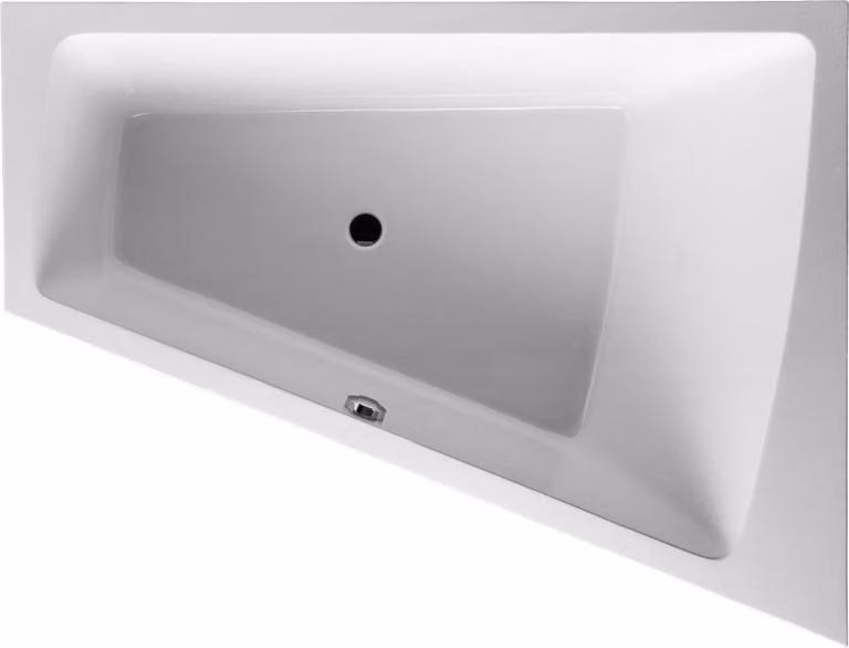 Duravit Paiova baignoire encastrée, angle à droite, 1800x1400mm, blanc, 700217000000000, 700217000000000