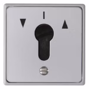 Berker 4449 Interruttore a chiave per tapparelle (up) per semicilindro profilato in pressofusione IP44