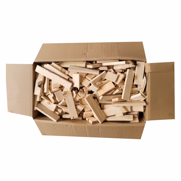 Abete rosso secco 14 kg per caminetto, barbecue e fornelli