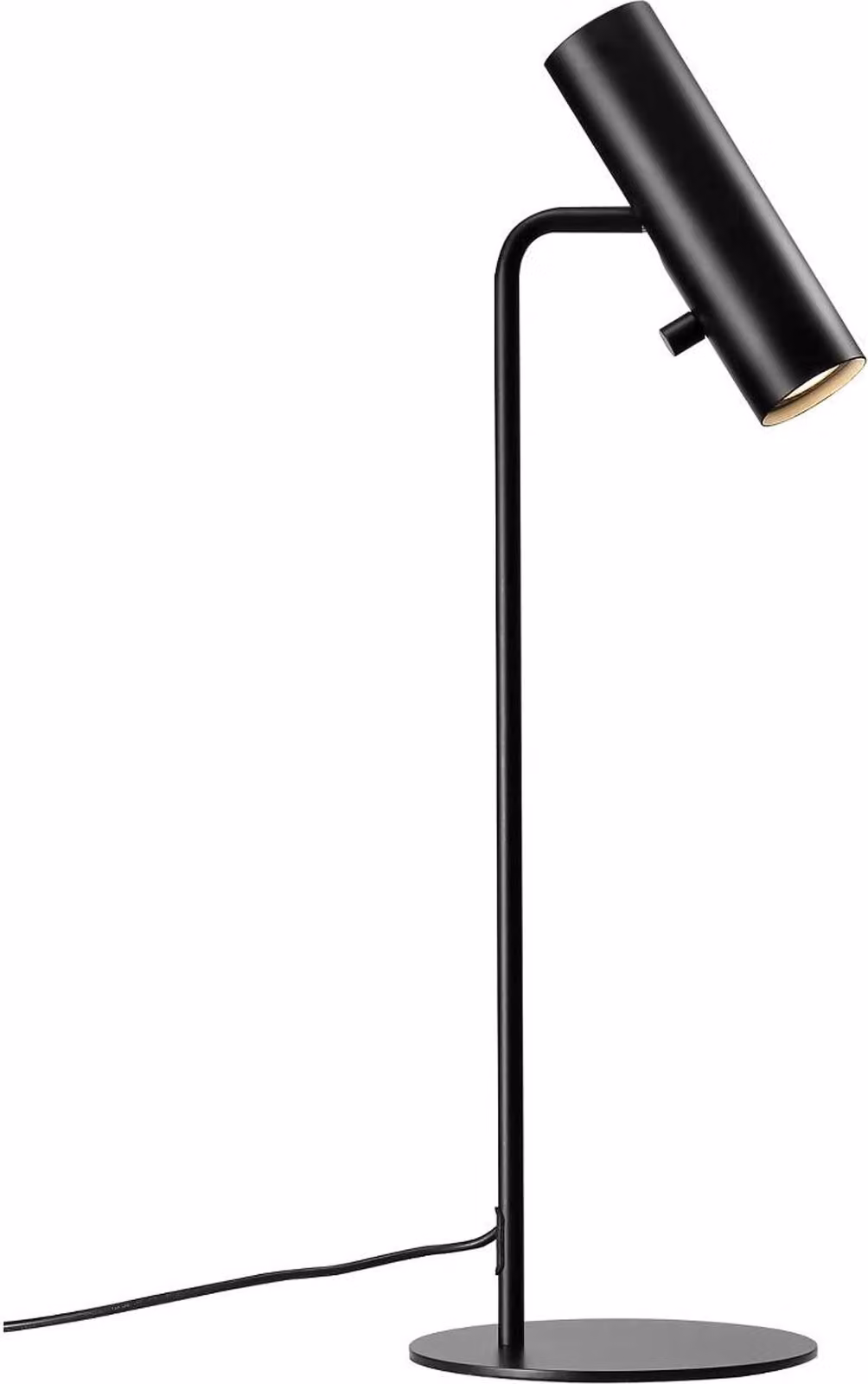 Mib lampada da tavolo lampada da lettura Ø 6 cm nero