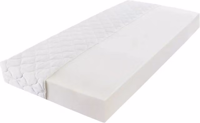 Materasso in comfort foam bianco vidaXL con fodera lavabile e rimovibile L: 200 cm, P: 80 cm, H: 17 cm