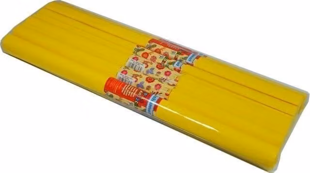 Carta increspata 04 giallo (10pz)