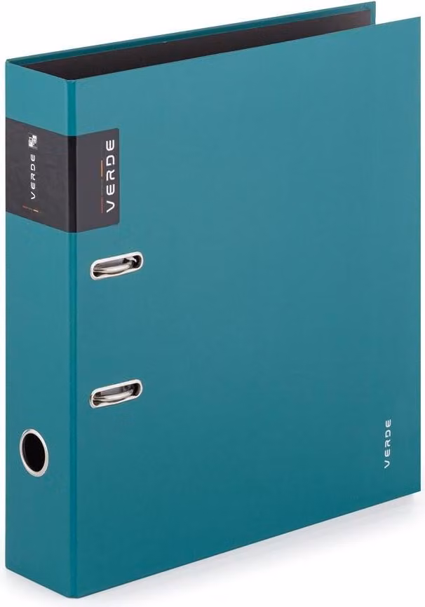 Fascicolo A4 laminato leva 7cm VERDE milano