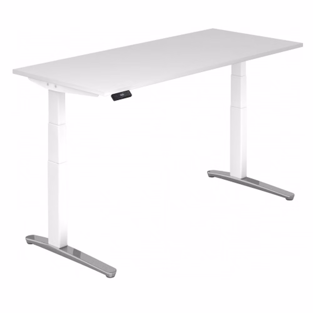 XBHM 19 WC - Bianco 180 x 80, regolabile elettricamente in altezza