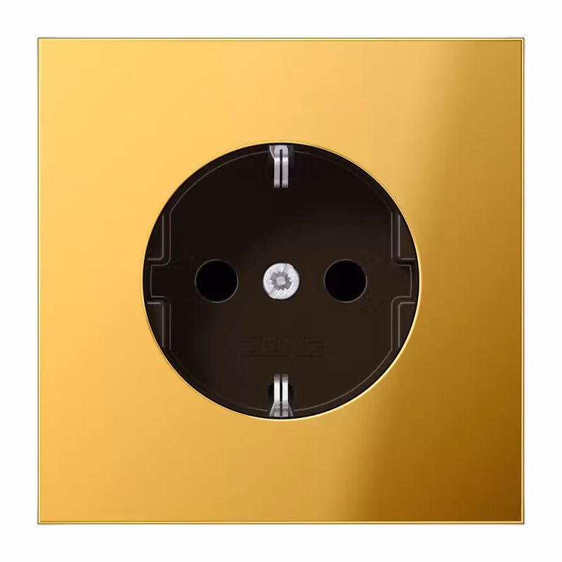 Jung GO1520 Presa SCHUKO® 16 A 250 V ~ color oro