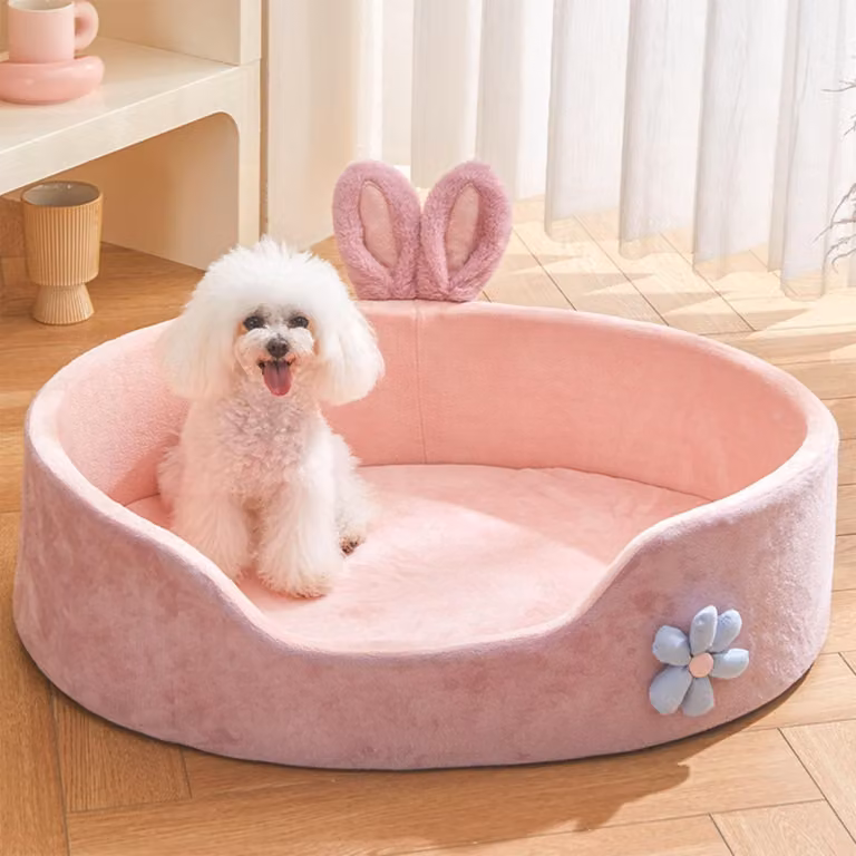 Cuccia per cani, lavabile, con base antiscivolo, poltrona rilassante per animali domestici, adatta a cuccioli/gattini, per razze piccole/medie, facile da pulire, cuccia per animali domestici