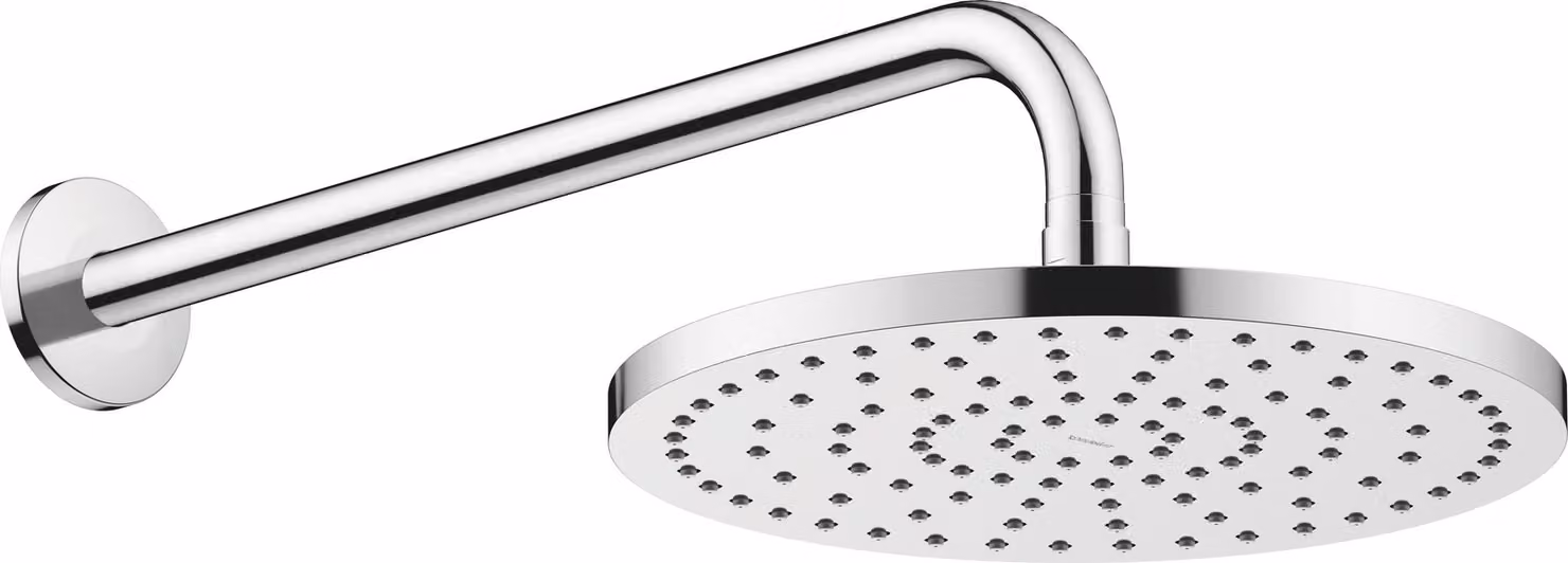Duravit set de douche de tête 250, chrome brillant, UV0752001010, UV0752001010