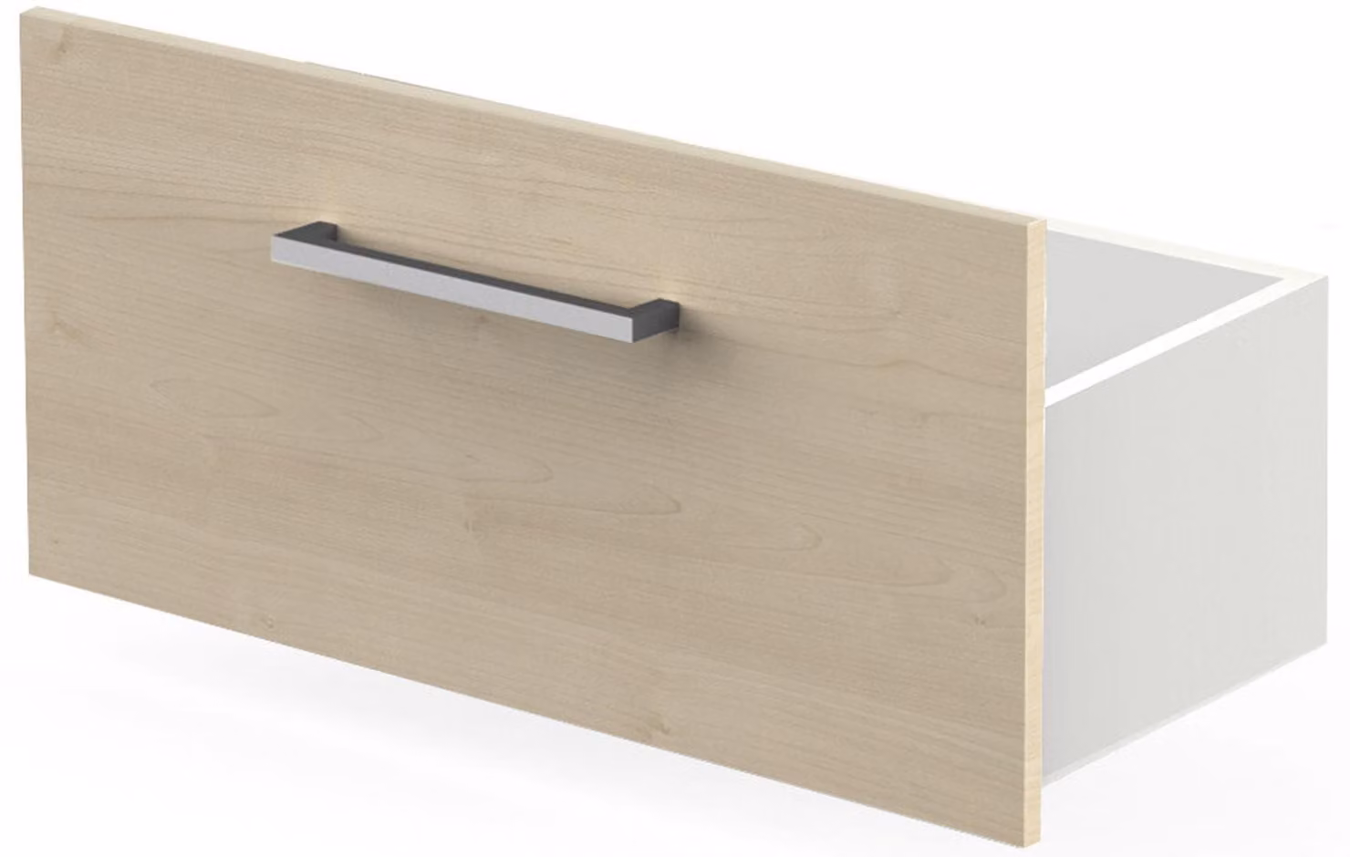 Cassetto 1 OH 76x38 in acero