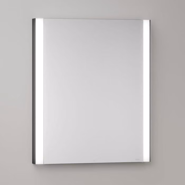 Mobile specchio a incasso LED Keuco Royal Metis, dimensioni 60 x 71 cm, apertura a destra