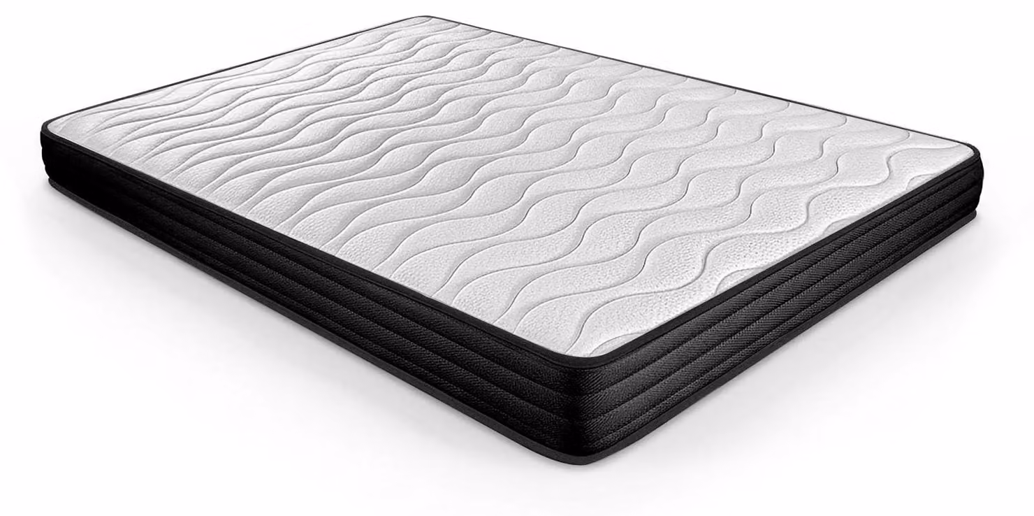 Materassi in memory foam 140x190 cm, reversibili, di media rigidità, 13 cm