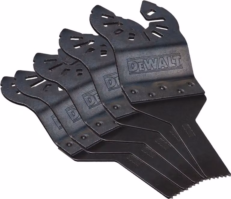 DeWALT DT20726-QZ confezione da 5 lame per sega per dettagli 43 x 10 mm
