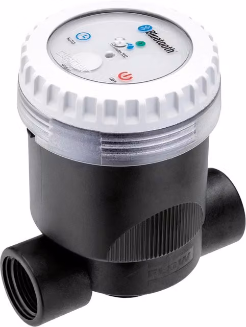 Elettrovalvola programmabile Claber Elettra BT con tecnologia Bluetooth e app, colore bianco – 1