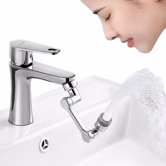 Bocchello a risparmio idrico, orientabile a 360°, grande
