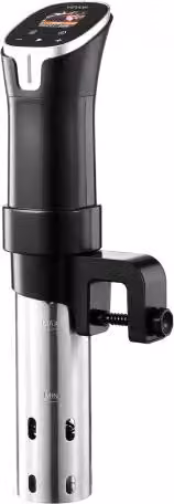 Cuocitore Sous Vide VEVOR da 1100 W, Termocircolatore a Immersione in Acciaio Inox con Controllo Wi-Fi tramite App e Touchscreen LCD, Nero