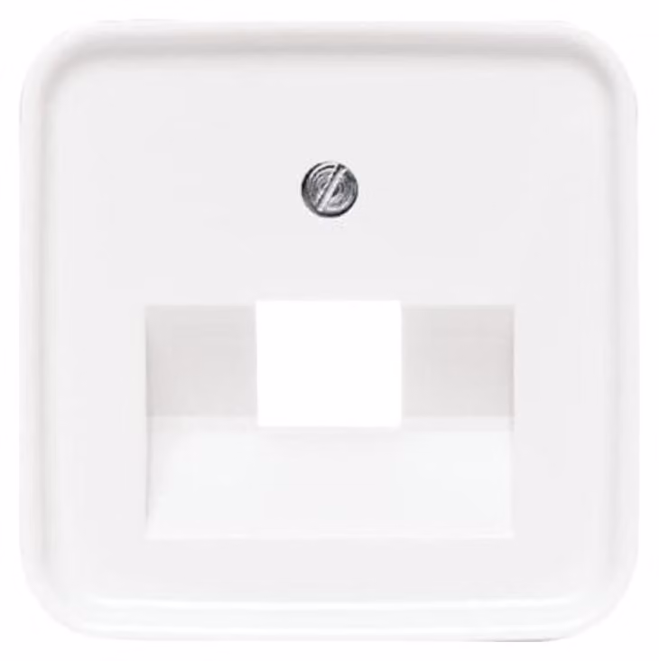 Busch-Jaeger 1803-214 Copripiastra centrale a 1 piega per UAE/ISDN Reflex SI bianco alpino