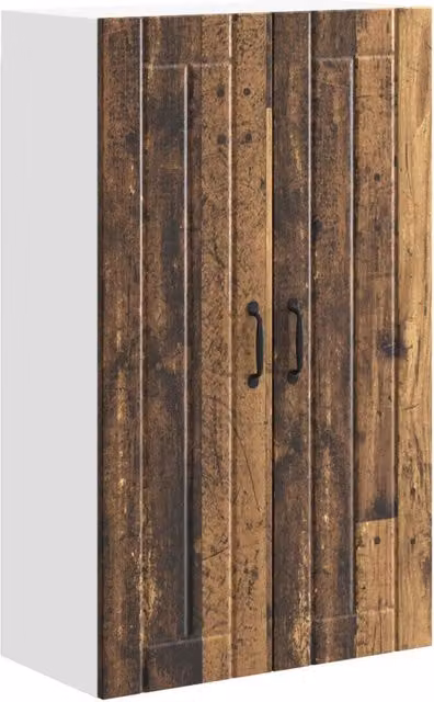Armadio da cucina moderno ed elegante 60 x 31 x 100 cm pratico spazio di archiviazione design minimalista in legno antico 02_0054160