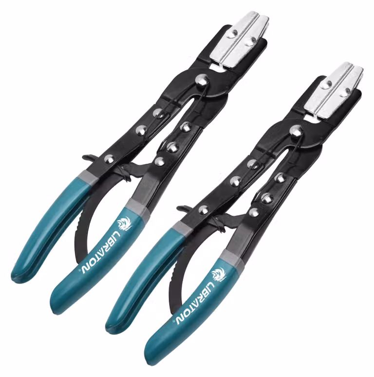 LIBRATON, set di 2 pinze per fascette stringitubo, pinza stringitubo da 30 cm