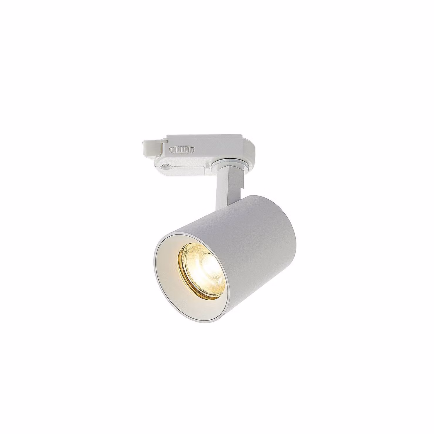 Faretto a binario Arcchio Iavo, bianco, 13 cm, trifase, GU10