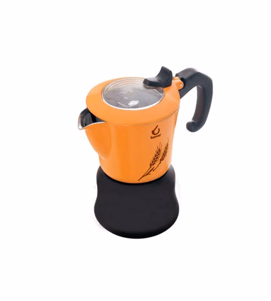 Caffettiera Miss Orzi Forever da 4 tazze in alluminio colore giallo – 2