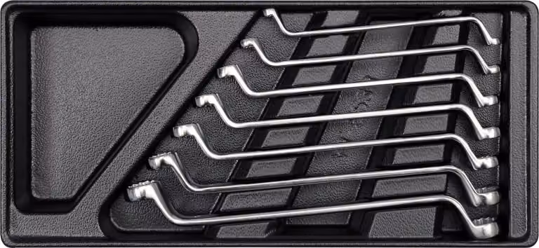 Inserto per cassetto 385x175x41mm incl. chiave ad anello 6-19mm