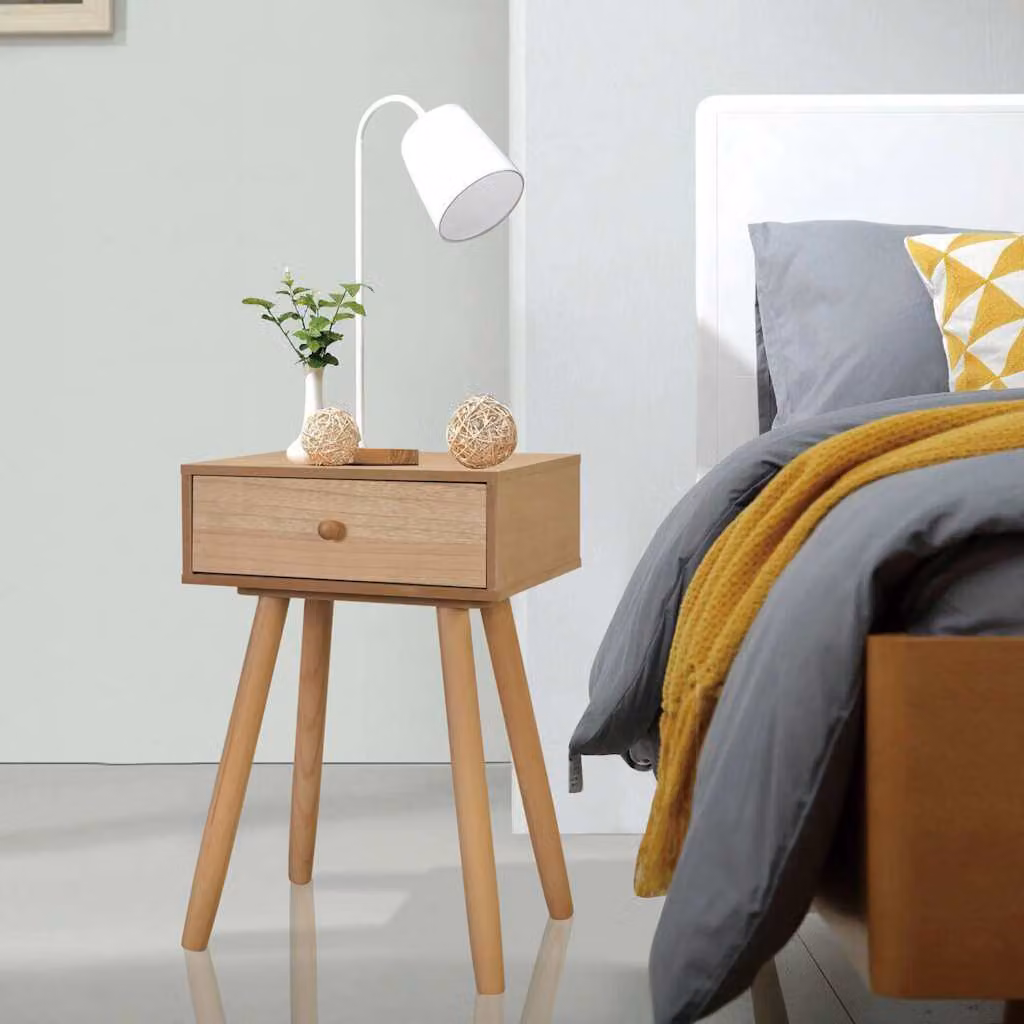 vidaXL Comodini Set 2 pz in Massello di Pino 40x30x61 cm Marroni