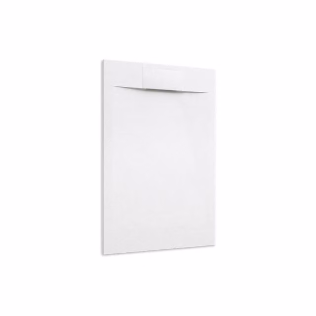 Piatto doccia rettangolare antiscivolo in plastica effetto pietra bianco Cosmos L: 140 cm, P: 70 cm