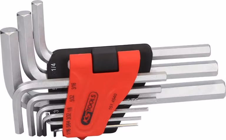 KS Tools 151.4540 chiave esagonale 9 pz