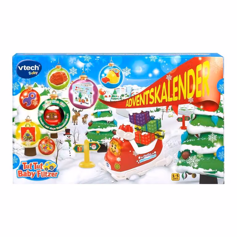 VTech Baby 80-183704 - Tut Tut Flitzer - Adventskalender