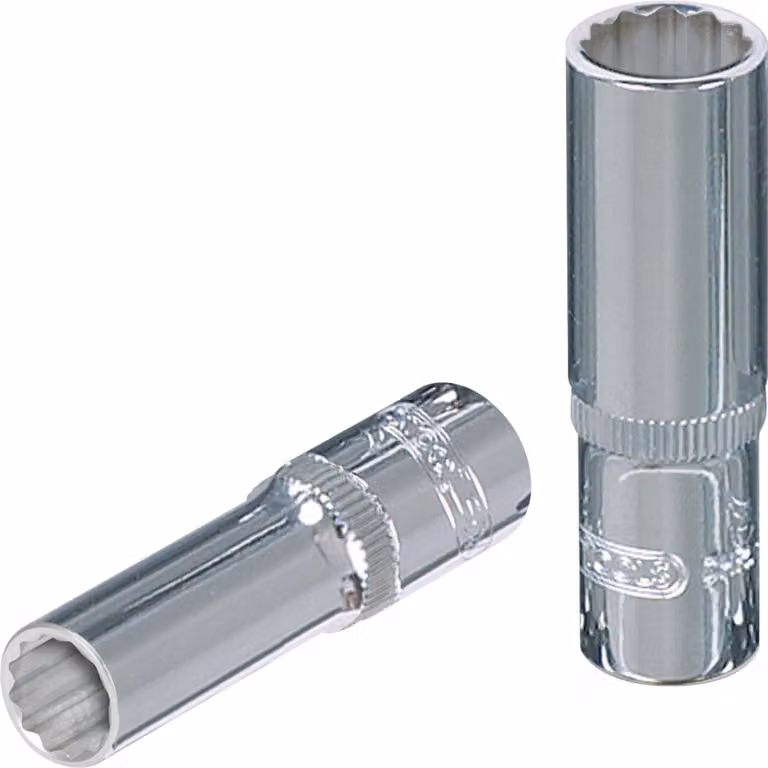 KS UTENSILI 1/4" CHROMEplus bussola a 12 lati lunga 5/16" - 918.1611