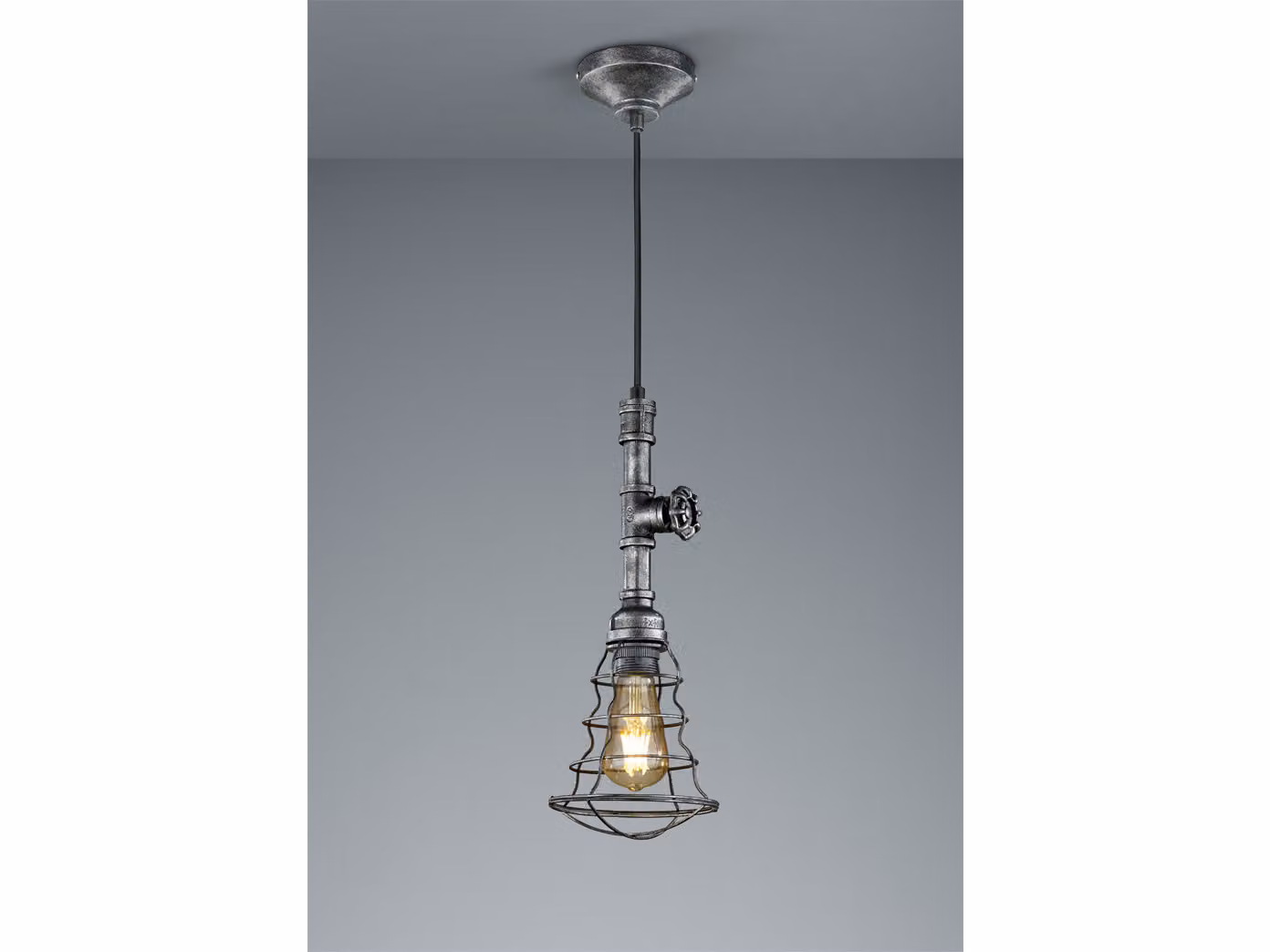 Lampada a sospensione di design industriale per il tavolo da pranzo Luce singola per la sala da pranzo dell'isola di cottura