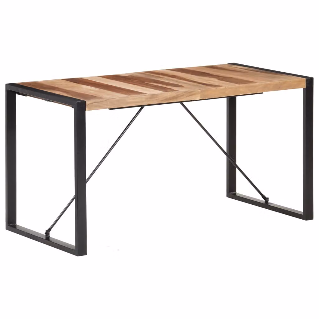 Maison Exclusive - Tavolo da pranzo 140x70x75 cm, in legno massello