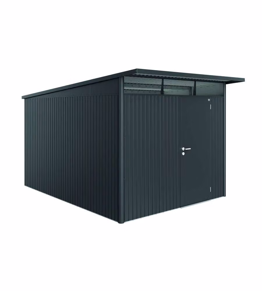 Casetta AvantGarde Misura A8 grigio scuro metallizzato con porta standard