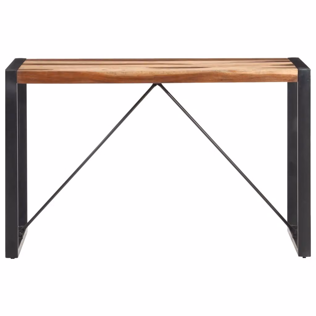Tavolo da Pranzo 120x60x75 cm in Legno Massello