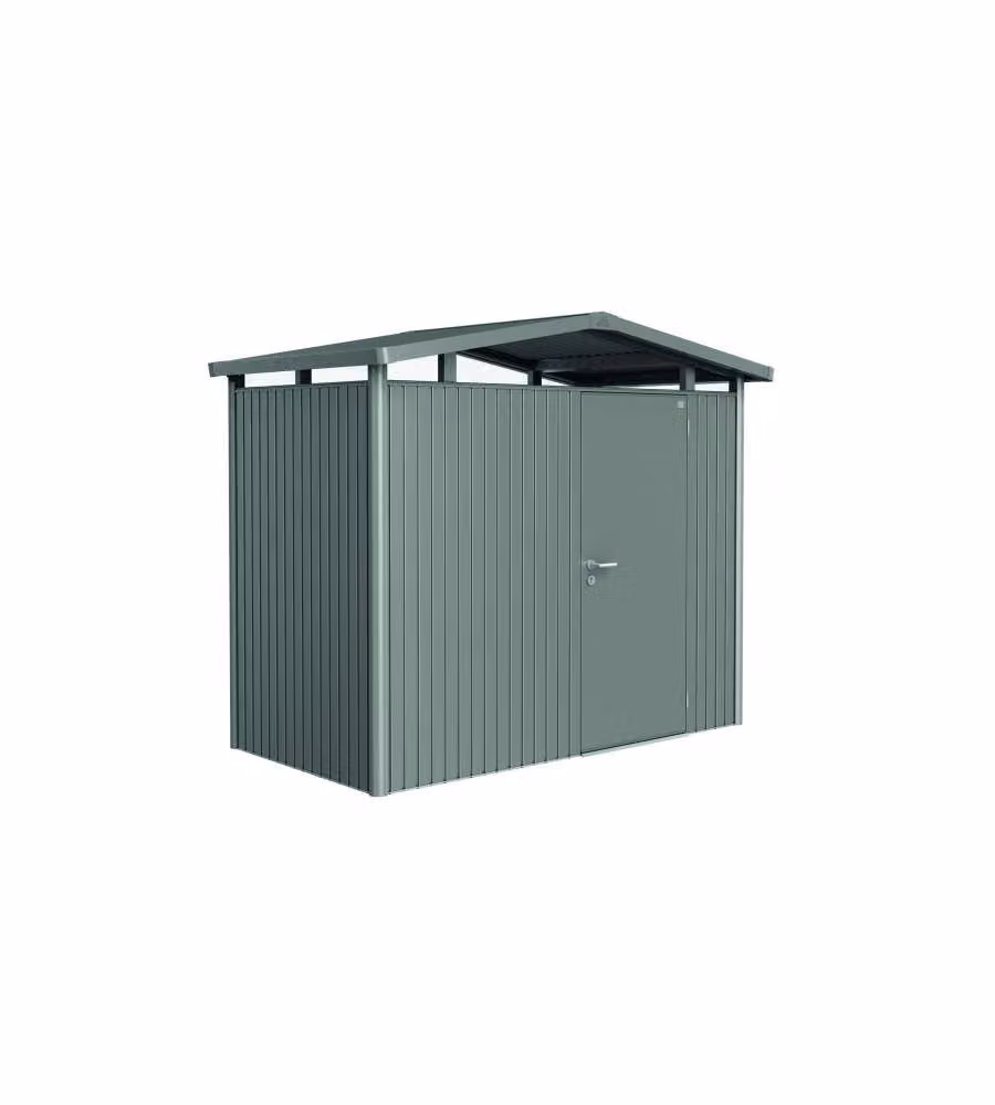 Casetta Panorama Misura P1 grigio quarzo metallizzato con porta standard