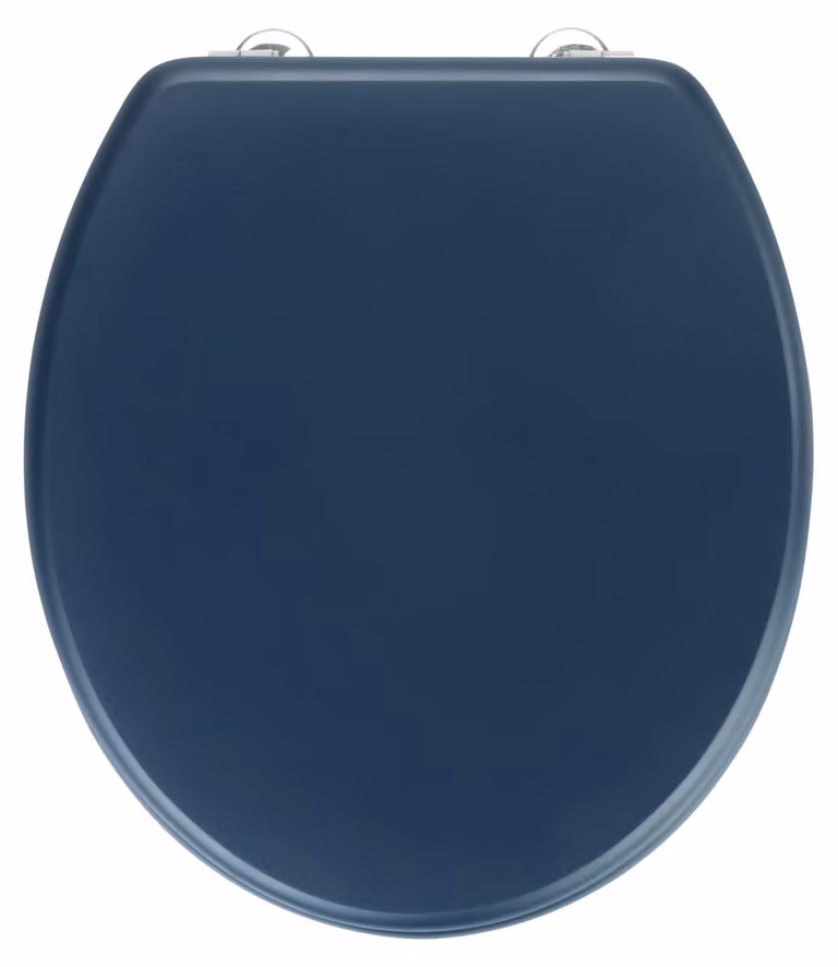Sedile per WC WENKO Mod. Prima Blu scuro opaco, MDF