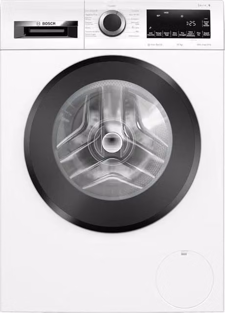 Lavatrice Frontale Bosch Serie 6 WGG254Z9II, Capacità 10 kg, 1400 rpm, Classe A, Colore Bianco, H 84,5 x L 59,8 x P 59,8 cm