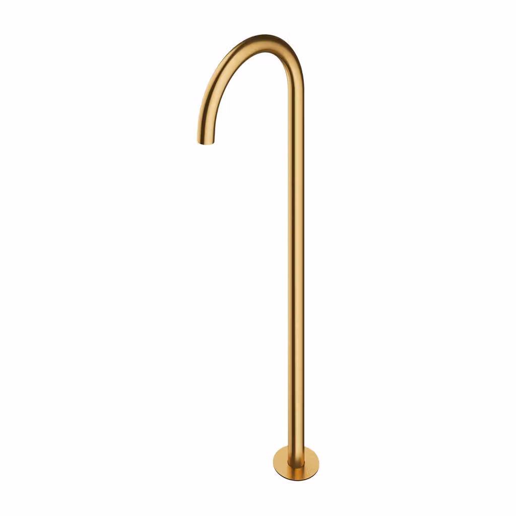 Omnires Y WWYGLB, scarico per vasca da bagno freestanding, finitura oro spazzolato